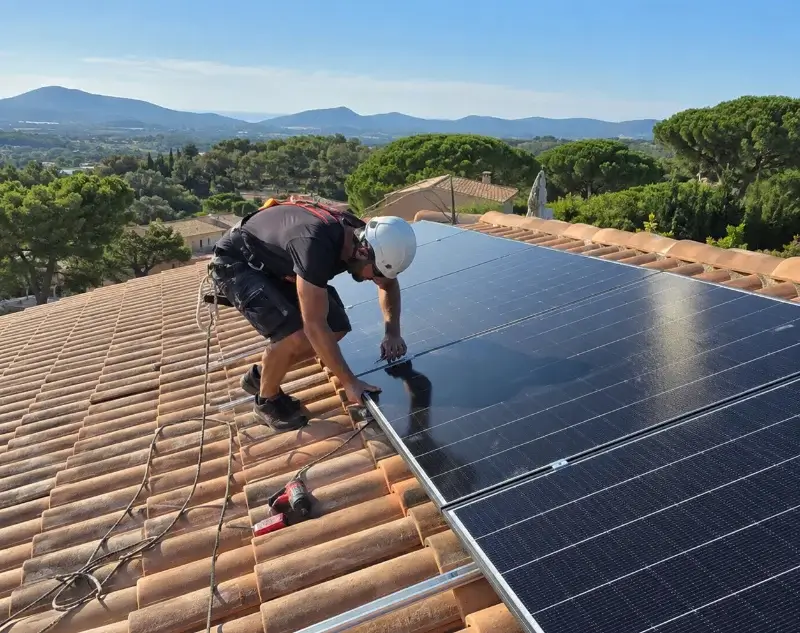 Installateur panneaux solaires Gibel — pose photovoltaïque sur toiture